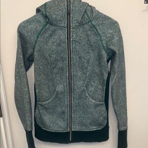 Lululemon Teal Scuba Hoodie Size 2